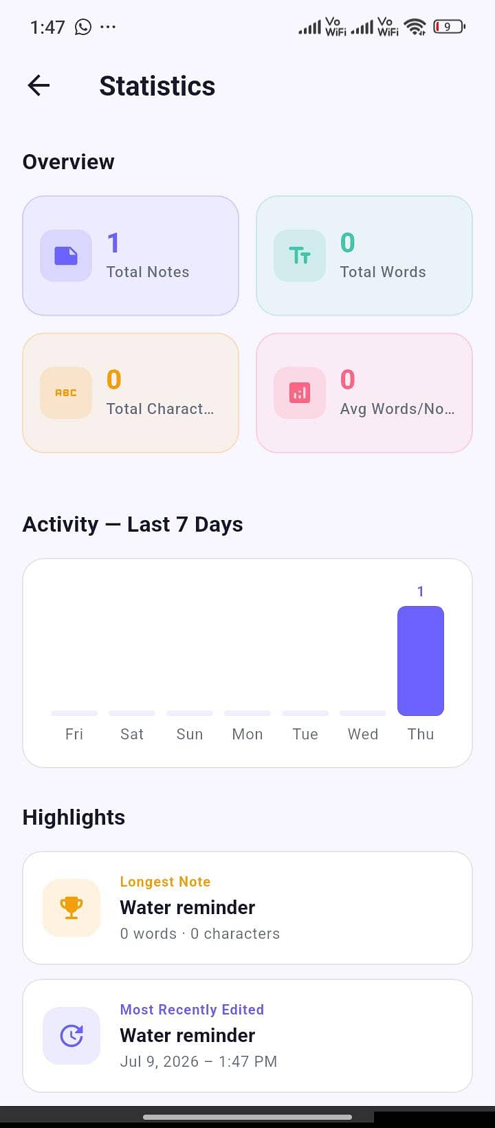 Notevoro Flutter Notes & Reminder App Source Code 6