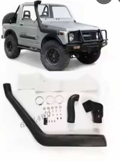 Snorkel Sieera jeep ki fitting