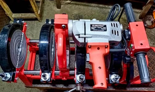 HDPE WELDING MACHINE 4 RING 40 MM TO 200 MM