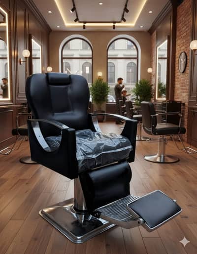 Barber chair/Cutting chair/ Shampoo unit/Trolly/Saloon Furniture.