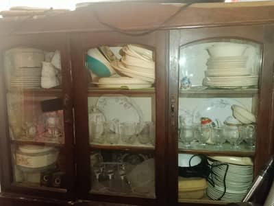 Wooden Almari showcase