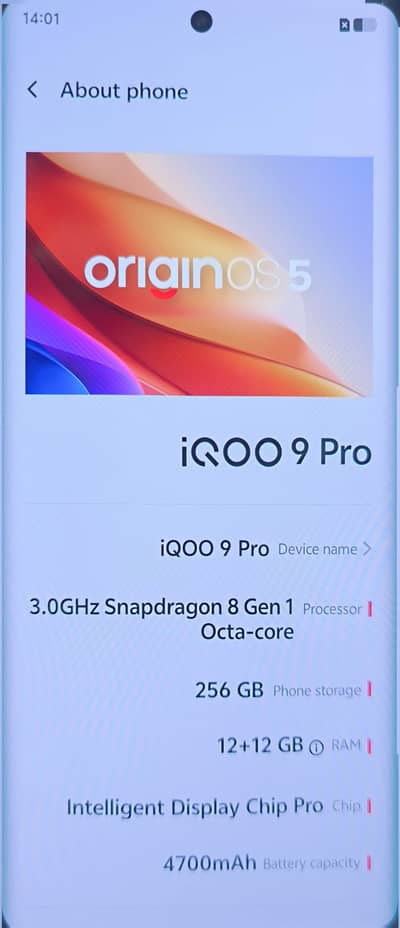 Vivo iQOO 9 Pro
