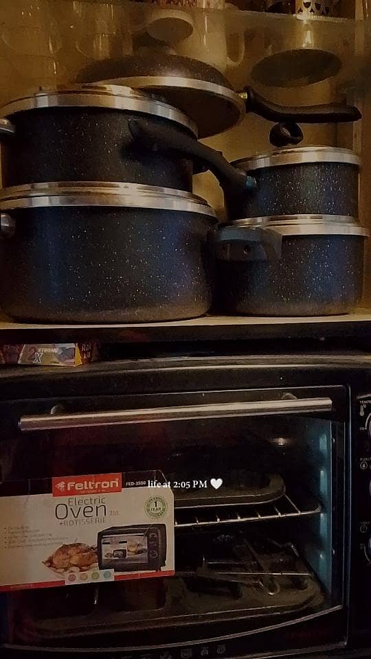 Nonstick cookware set 8