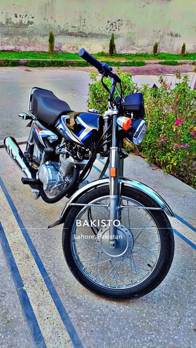 Honda CG 125 2025 Model Black