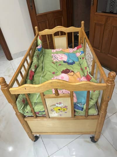 1 Crib/ baby cart