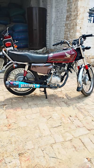 self start Honda cg 125