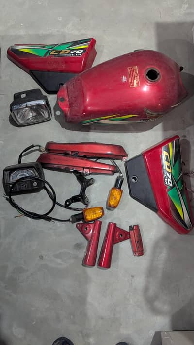 Honda CD 70 original genuine parts