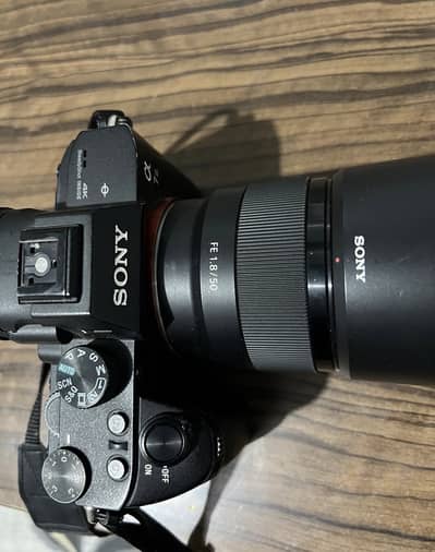 Sony a7iii with sony 50mm 1.8 FE lens