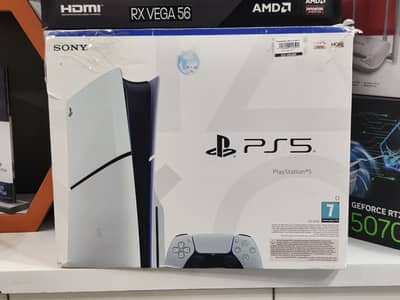 **PS5 Slim Disc Edition For Sale **  Assalam-o-Alaikum,  **Brand New