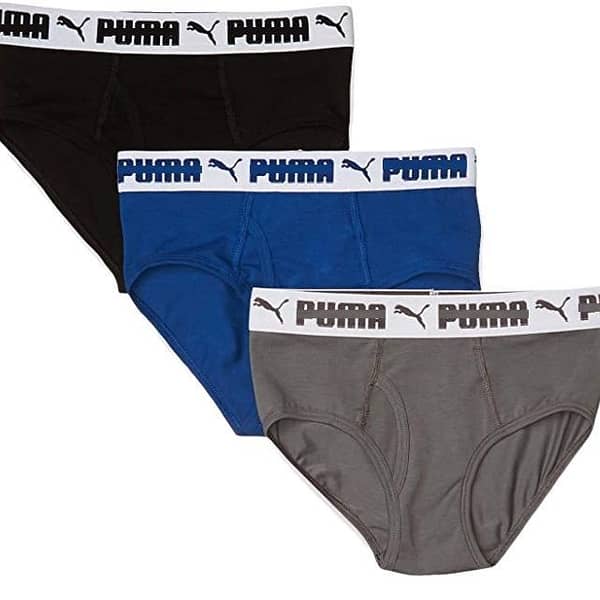 Pack of 3 Men's Underwear - Premium Soft & Breathable Cotton - Comfortable Boys' Briefs - High-Quality Men's Undergarments for All-Day Comfort