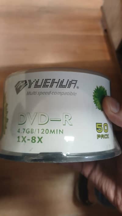 YUEHUA branded DVD-R discs