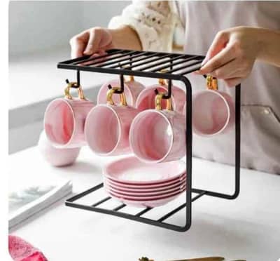 Glass cup stand