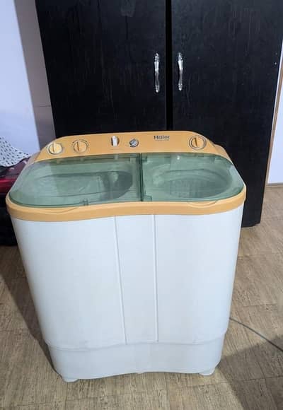 haier washing machine and spinner 100% working condition