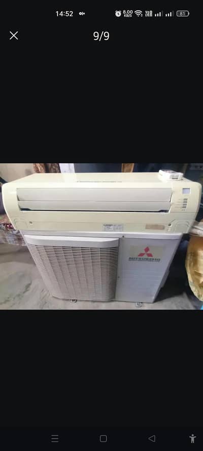 mistubushi 1.5 non inverter ac sell good condition