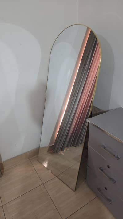 Mirror with frame 5 ft