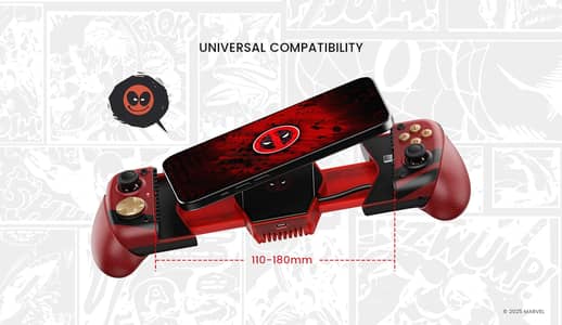 GameSir X3 Pro Deadpool Edition Mobile Controller – Hall Effect