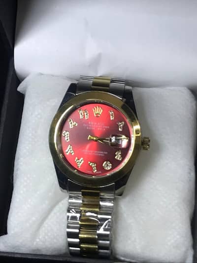 Luxury Men's Stainless Steel Watch | Premium Quartz Wrist Watch