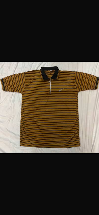 Zipper polo shirts