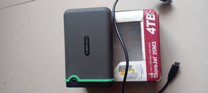 Transcend Storejet 25M3 Portable HD