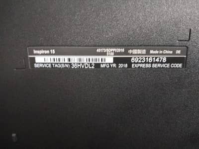 Dell laptop for sale