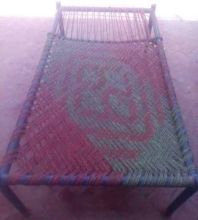 Iron Charpai in good condition for sale