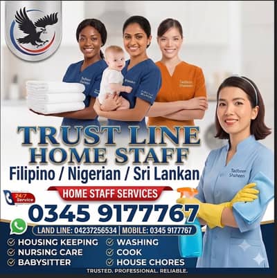 Maids / House Maids / cook / House chef / Baby Sitter maid available