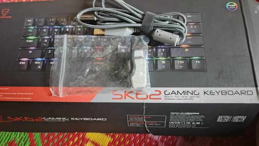 Motospeed SK62 Wireless Mechanical Keyboard | RGB Gaming Keyboard