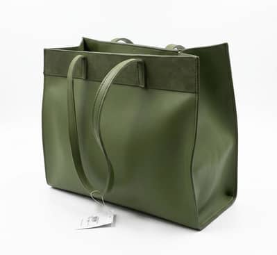 Brand New Sapphire Olive Green Large Tote Bag - Unused with Tags