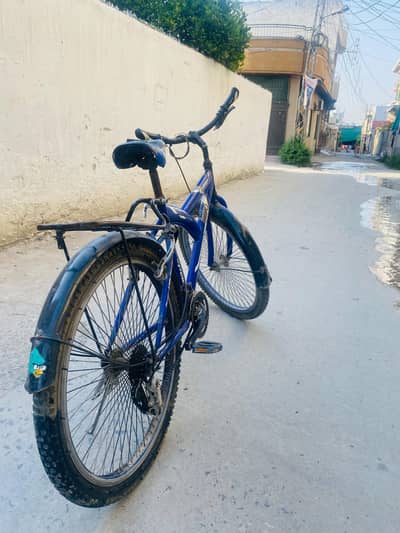 Used Blue Bicycle for Sale – Good Running Condition