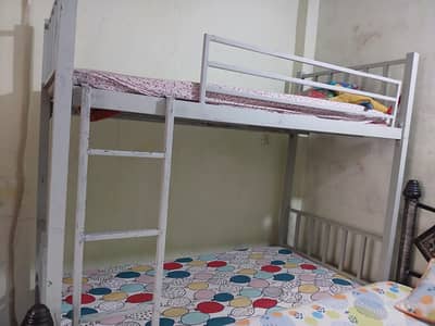 kids iron bunker bed
