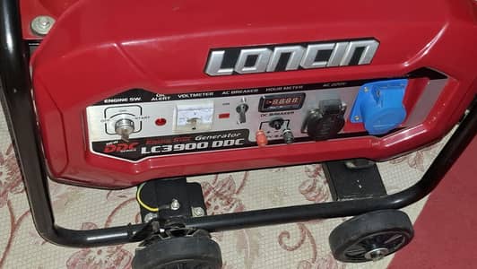 loncin  lc 3900 3.5 kva genrator brand new only 50 hours use only
