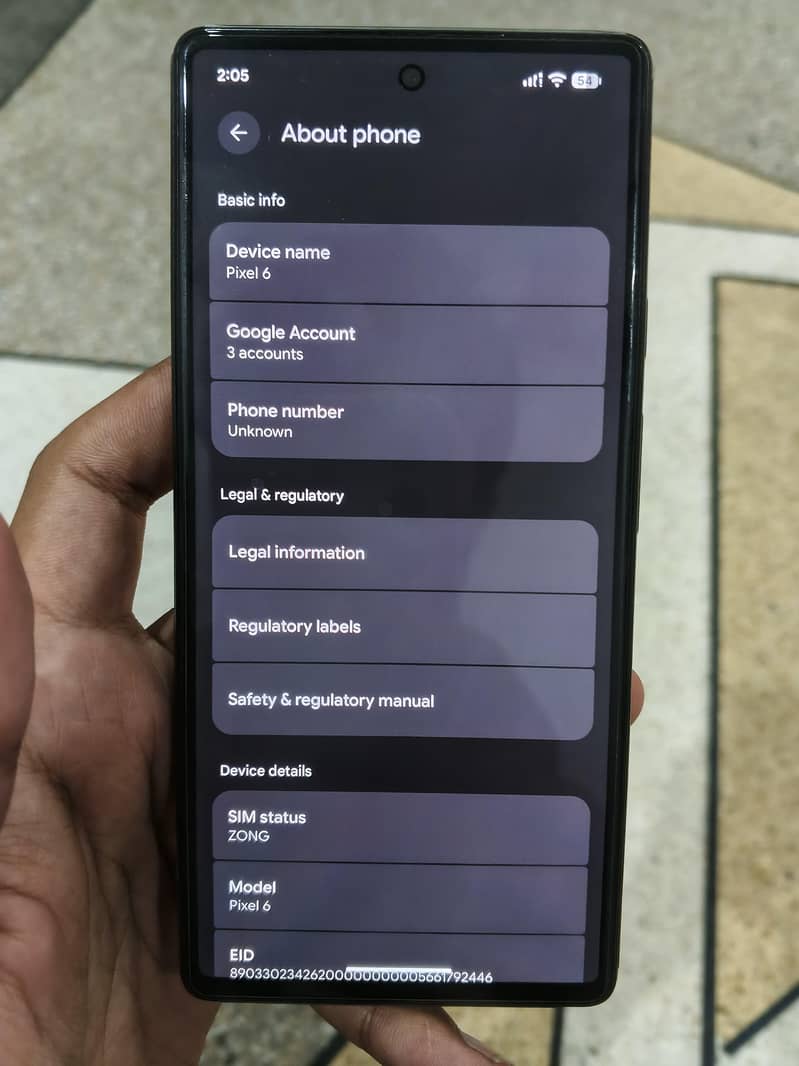 Google Pixel 6 6