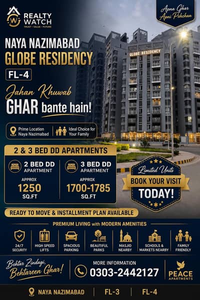 Karachi's Premium Family Apartments