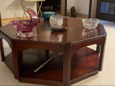 Table set for sale in solid wood