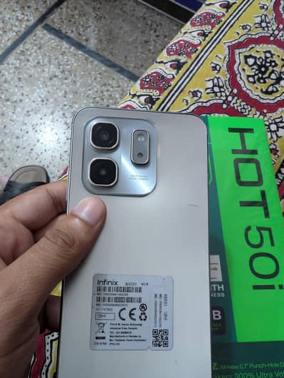 Infinix Hot 50i offical pta 6+6/128