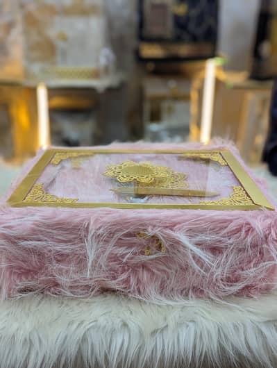 fancy Quran gifting in wedding birthday party  and etc in nikkah