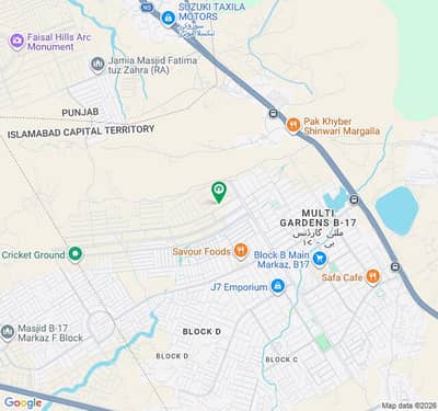 Good Location 8 Marla Solid Land Plot Available For Sale In FAISAL MARGALLAH CITY Adjacent B17
