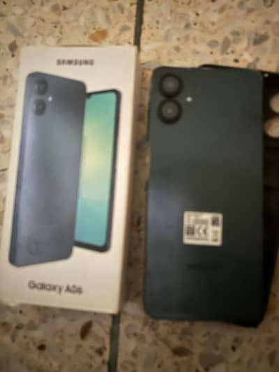Samsung Mobile A06 just like new pta official