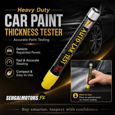 Heavy Duty Car Paint Thickness Tester for Paint Testing