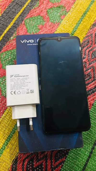 Vivo V21e mobil dy scren pake cheng dy bake box chrger harse khpil de