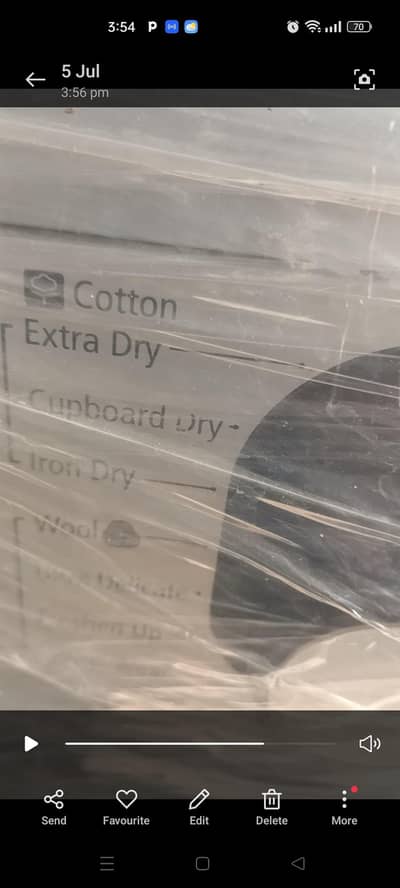 Samsung imported dryer