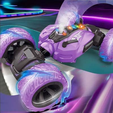 induction Control - 2.4G RC Corsion Stunt Spray Racing Car Toy's