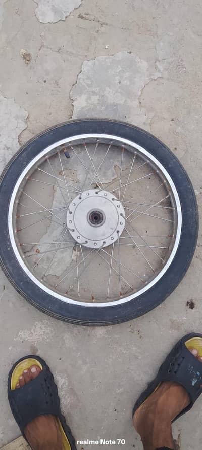 chakka with Tyre