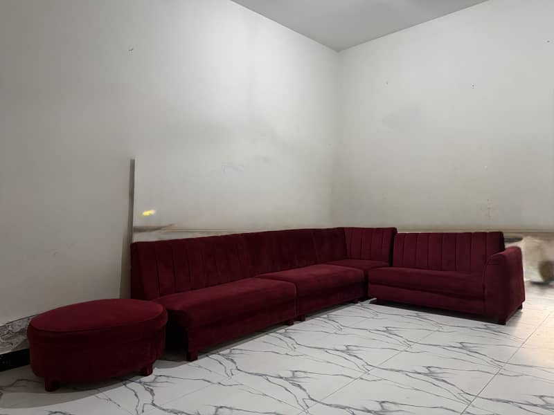 L-shaped sofa 1