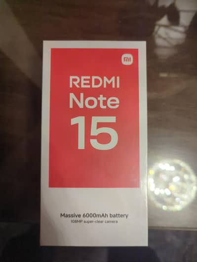 Xiaomi Redmi Note 15