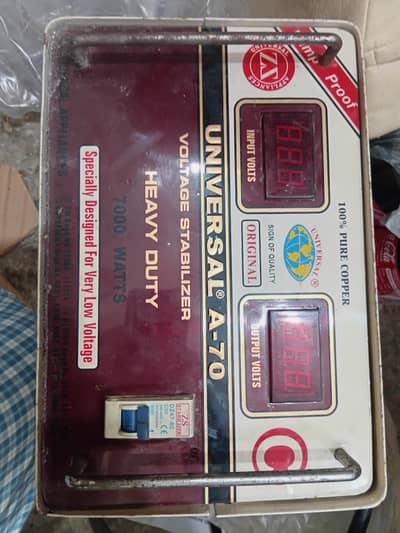 UNIVERSAL 7000 WATT AC STABLIZER FOR SALE