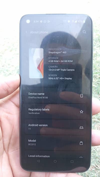 One Plus Nord N100
