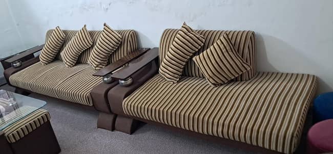 home used sofa set like new