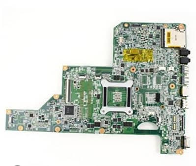 Hp g-62 laptop motherboard with processor installed. working perfect.