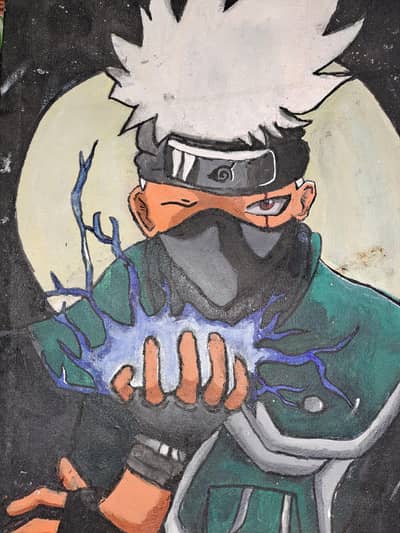 kakashi hataki painting